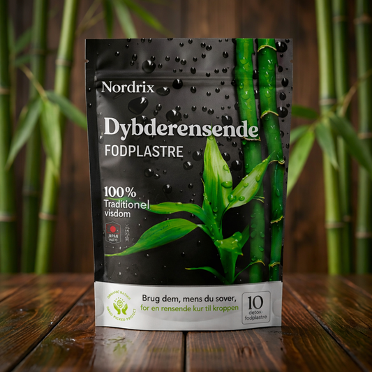 Dybderensende fodplastre | Naturlig støtte natten over