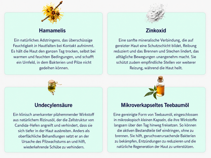 DermaSchutz™ | Klinisch entwickelt, um Hautpilzinfektionen gezielt zu bekämpfen