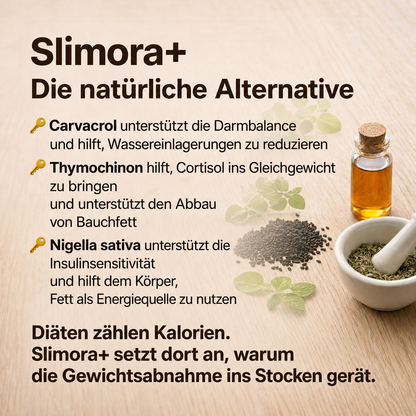 Slimora+™ | Natürliche Unterstützung beim Abnehmen